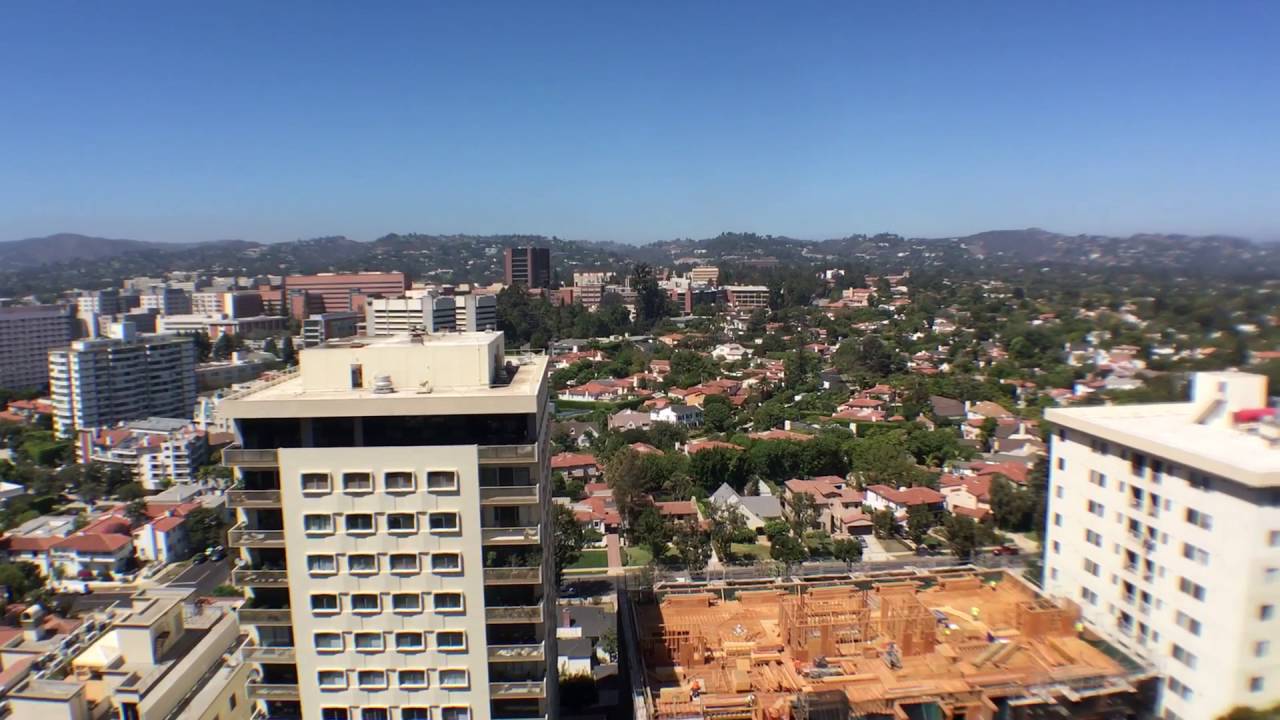 The beautiful view of Westwood, Bel Air & Beverly Hills from the ...